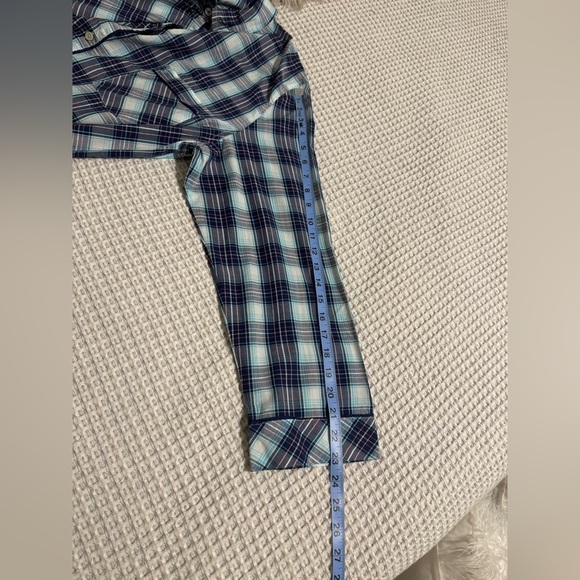 Victoria's Secret Blue and White Plaid Pajama Set - Picture 12 of 16